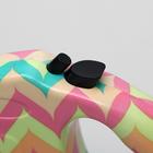 Рулетка "Лапа", 5 м, до 35 кг, принт зигзаги - Фото 3