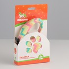 Рулетка "Лапа", 5 м, до 35 кг, принт зигзаги - Фото 5