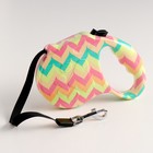 Рулетка "Лапа", 5 м, до 35 кг, принт зигзаги - Фото 6