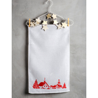 Комплект полотенец для кухни Spany 35x61 2шт, рогожка, хл.100%, Елка - Фото 3