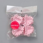 Шарики для стирки пуховиков и одеял Доляна, 4 шт., d=5 см, розовые - Фото 5