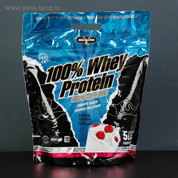 Протеин Maxler Ultrafiltration Whey Protein 2270 г Raspberry - Фото 1