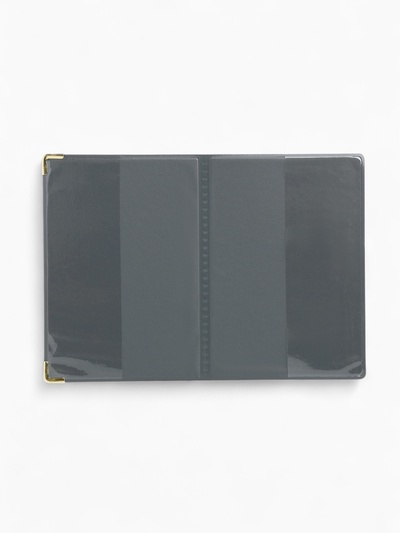 Обложка для паспорта, чёрная