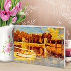 Роспись по холсту "Мост в Аржантее", 40 х 30 см - Фото 1