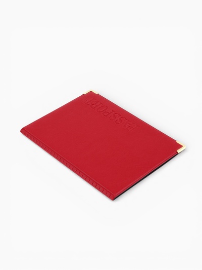 Обложка для паспорта, пвх, 9.5×0.5×13.5 см, МИКС