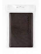 Обложка для паспорта, уголки, цвет коричневый - фото 809403869