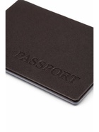 Обложка для паспорта, уголки, цвет коричневый - фото 809403865