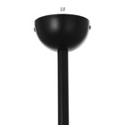 Люстра "Краб-дерево" 12х60Вт Е27 черный 80х80х100см - Фото 10