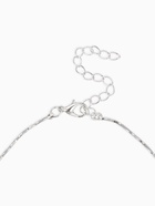 Набор 2 предмета: серьги, колье «Изумление» ветвь, цвет белый в серебре, 42 см - Фото 4