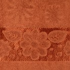 Полотенце махровое "Florans" 30х50 см, кирпичный 450 г/м2, бамбук 100 % - Фото 2