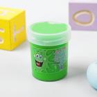 Слайм "Плюх", зелёный с шариками, туба 40 г - Фото 2