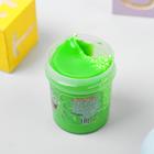 Слайм "Плюх", зелёный с шариками, туба 40 г - Фото 3