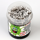 Слайм «Плюх», с шариками, чёрный, туба 40 г - фото 20873889