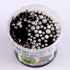 Слайм «Плюх», чёрный с шариками, контейнер 90 г - Фото 2