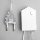 УЦЕНКА Гирлянда «Нить» 5 м с насадками «Шарики белые», IP20, прозрачная нить, 30 LED, свечение тёплое белое, 8 режимов, 220 В - Фото 9