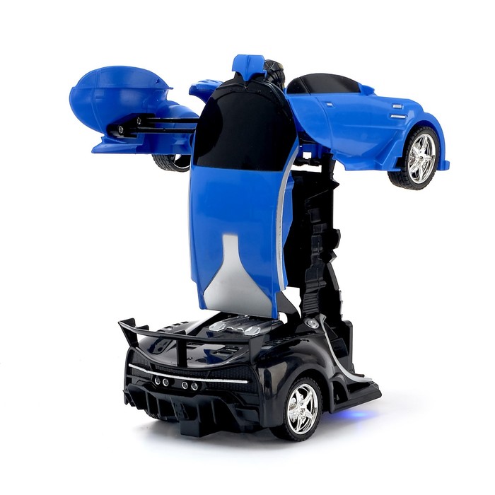 Робот радиоуправляемый «Широн», трансформируется, световые эффекты, масштаб 1:18, цвета МИКС 44395