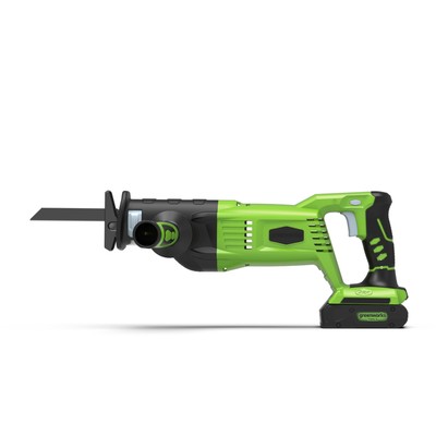 Аккумуляторная сабельная пила GreenWorks G24RS, 24 В, 2700 об/мин, БЕЗ АКК И ЗУ