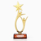 Кубок «Победитель по жизни», наградная фигура, золото, пластик, 18 см - Фото 2