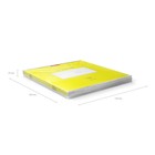 Тетрадь 12 листoв в клетку ErichKrause Bright "Классика", обложка мелованный картон, жёлтая - Фото 5