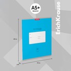 Тетрадь 12 листов, ErichKrause «Классика» Bright, обложка мелованный картон, голубая - Фото 3