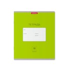 Тетрадь 18 листов в линейку, ErichKrause «Классика Bright», обложка мелованный картон, зелёная - Фото 2