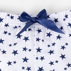 Пижама для девочки (брюки и джемпер) "Слоненок", р. 32 (110-116 см), синий/белый - Фото 8