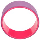 Йога-колесо Sangh «Лотос», 33×13 см, цвет розовый/фиолетовый - Фото 6