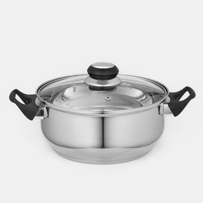 Кастрюля Astell, 2.8 л, d=20 см, капсульное дно, нержавеющая сталь