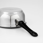 Ковш Astell, 1,4 л, d=16 см, капсульное дно, стеклянная крышка, пластиковая ручка - фото 8909394