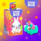 Игровой набор Funny Box «Зверюшки»: карточка, фигурка, лист наклеек - Фото 1