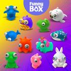 Игровой набор Funny Box «Зверюшки»: карточка, фигурка, лист наклеек - Фото 2