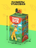 Игровой набор Funny Box «Зоопарк»: карточка, фигурка, лист с наклейками 3574507 - фото 2800153