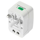 Адаптер универсальный 5 в 1, 3 A, 220 В, белый - Фото 6
