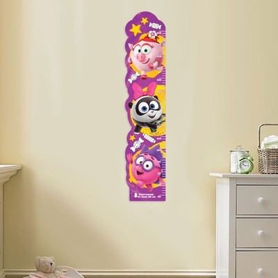 Ростомер с магнитным элементом "Какая красота!", СМЕШАРИКИ