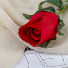Цветы искусственные "Роза Карина" 4х46 см, красный - Фото 2