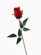 Цветы искусственные "Роза Карина" 4*46 см, красный - фото 809113145