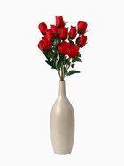 Цветы искусственные "Роза Карина" 4*46 см, красный - фото 809130764