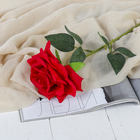 Цветы искусственные "Роза Гран При" 7х46 см, красный - фото 320090561