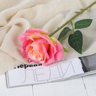 Цветы искусственные «Роза Гран При», 7×46 см, розовые - фото 63038310