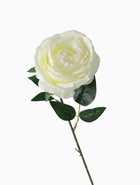 Цветы искусственные 'Роза Охара' 8,5 56 см, белый - фото 809168388