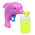Генератор-пистолет мыльных пузырей «Дельфин», МИКС, 50 мл - Фото 4