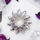 Брошь «Цветок» флокс, цветная в серебре - Фото 2