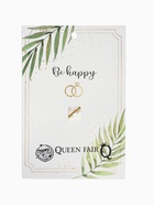 Булавка «Совы» пара, 7 см, зелёная в чернёном золоте - Фото 5