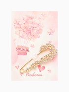 Булавка «Жемчужная россыпь» со стразами, 7.5 см, белая в золоте - Фото 3