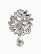 Брошь «Императрица» сияние, цвет радужный в серебре - Фото 3