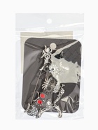 Брошь «Совиная ветвь», цветная в черненом серебре - фото 60776543