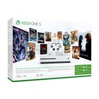 Игровая приставка Xbox One S, 1Tb + игр. абон. + Xbox LIVE: карта на 3 месяца, цвет белый - Фото 1
