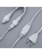 Гирлянда «Занавес» 2 × 6 м, IP44, УМС, белая нить, 1440 LED, свечение белое, мерцание, 220 В 3584246 - фото 319915764