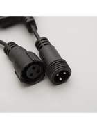 Гирлянда «Занавес» 2 × 6 м, IP44, УМС, тёмная нить, 1440 LED, свечение белое, мерцание, 220 В 3584247 - фото 319915769