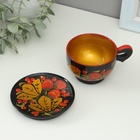 Чайная пара, дерево хохлома - Фото 4